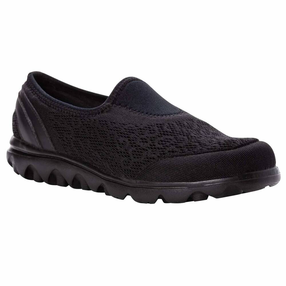 NEW PROPET women's travelactiv slip on in all black